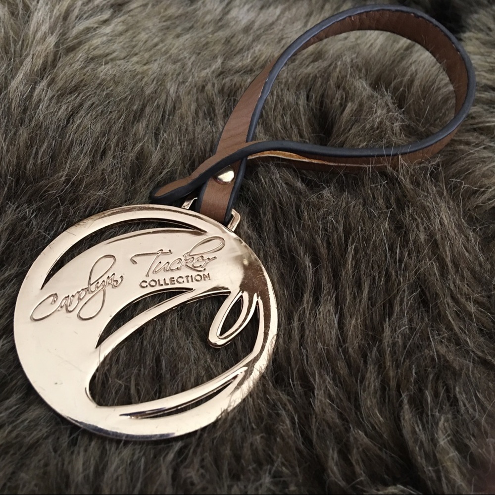 Carolyn Tucker Collection luggage handbag tag